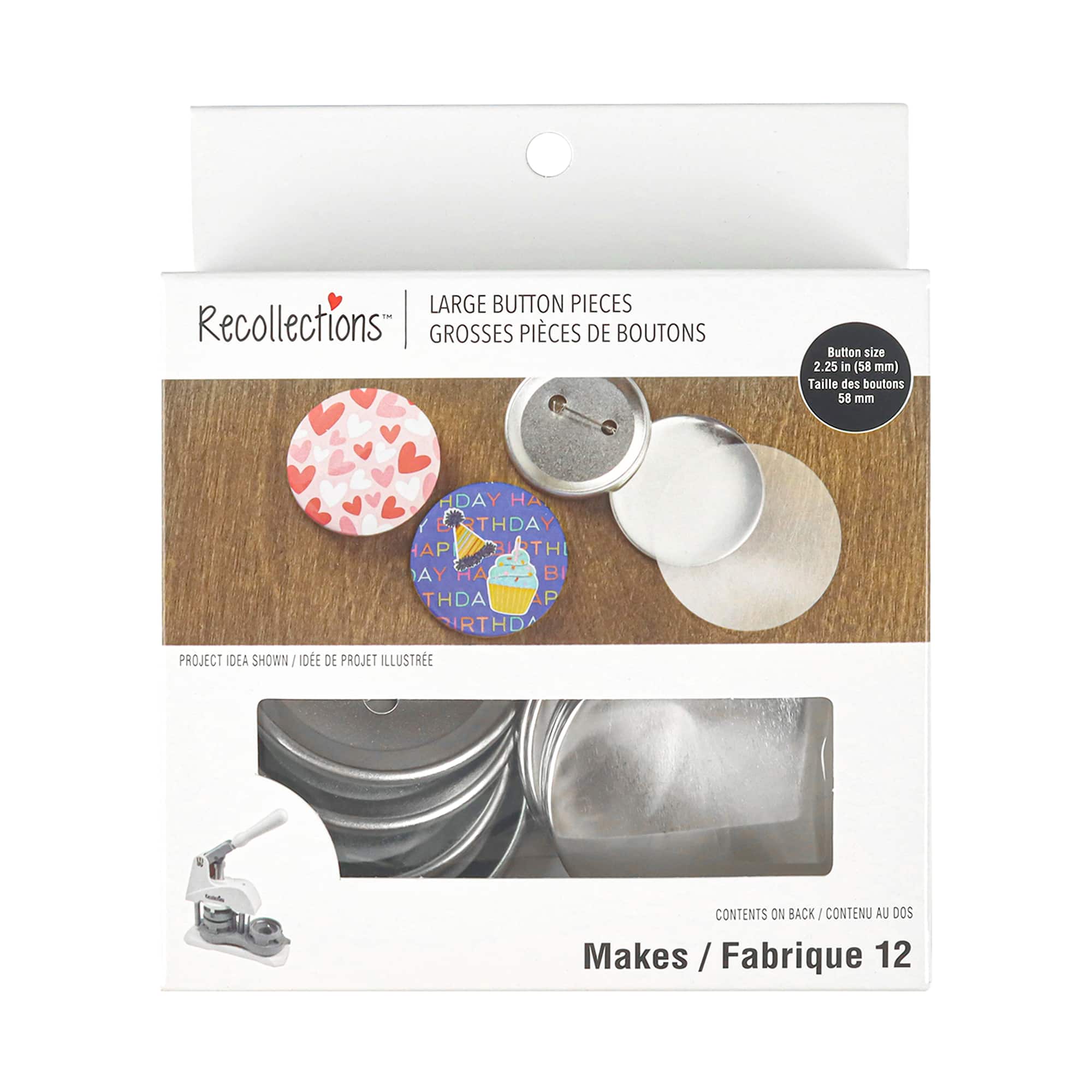 Large Button Pieces by Recollections™